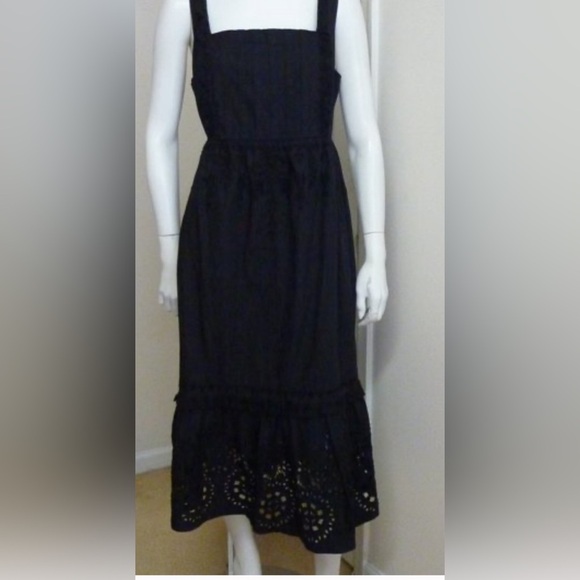 NWT Johnny Was Jade Jesminda Eyelet Embroidered Midi Dress Boho Chic Small - Picture 10 of 13